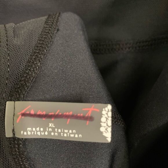 NWOT Free People Movement Onesie/Jumpsuit in black Size X-Large - Picture 7 of 9